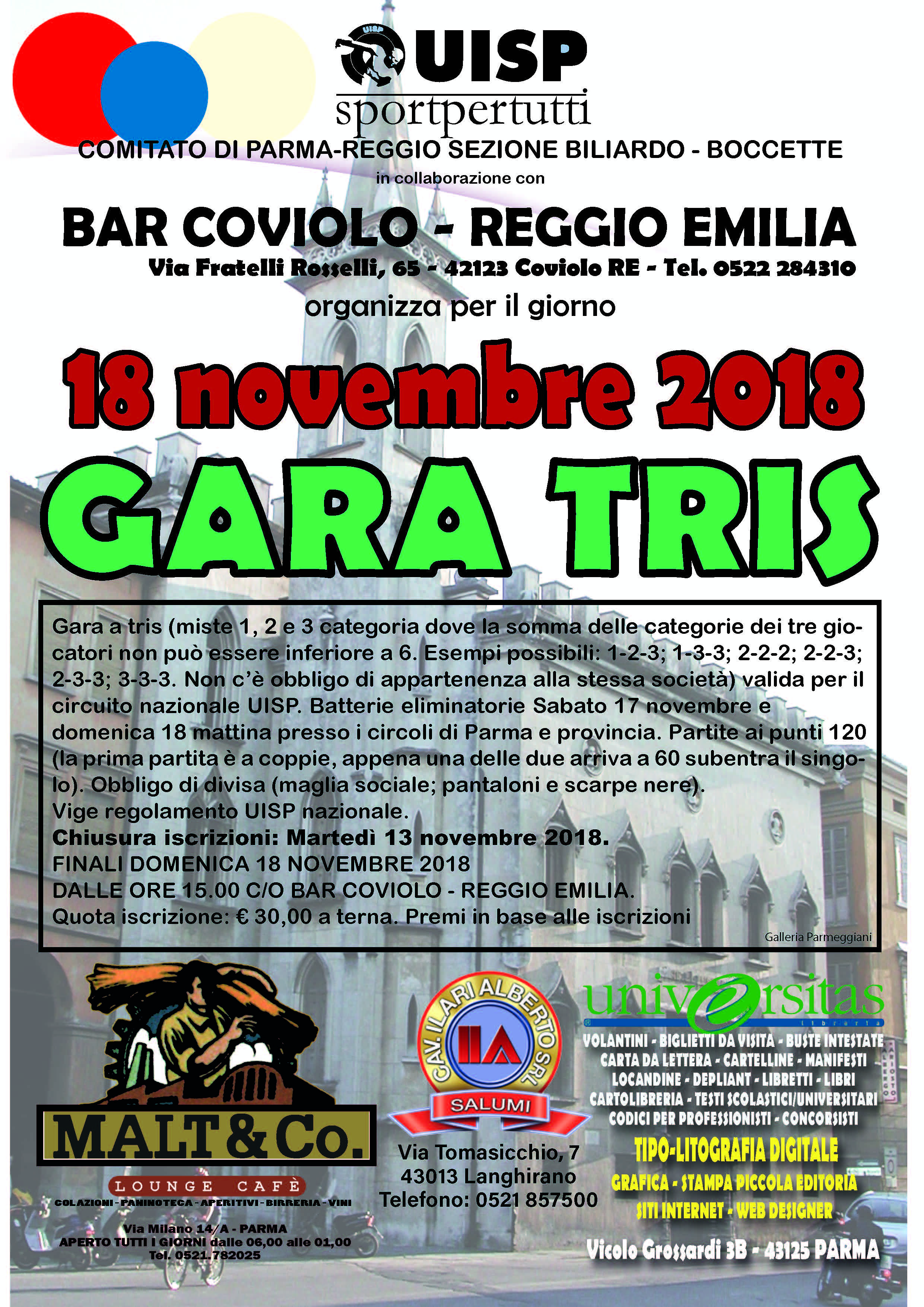 Gara Provinciale Tris